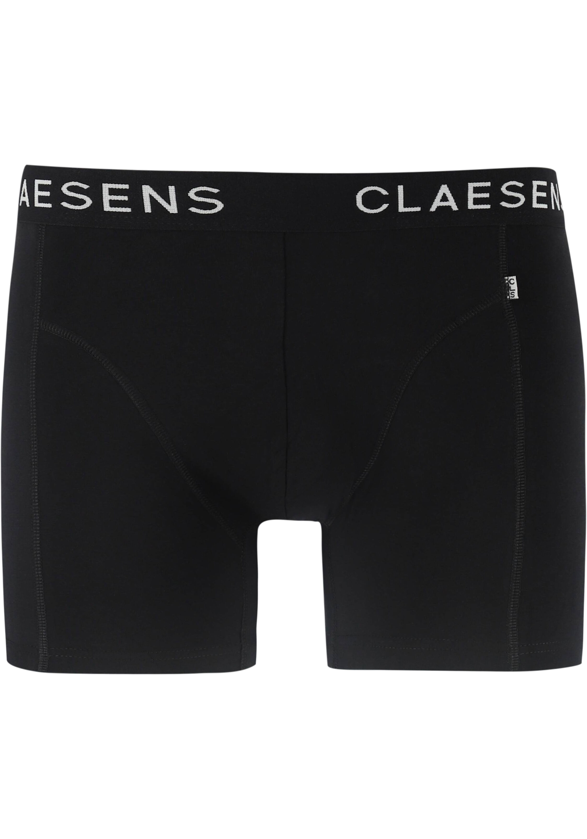 Claesen's Basics boxers (3-pack), heren boxers lang, zwart